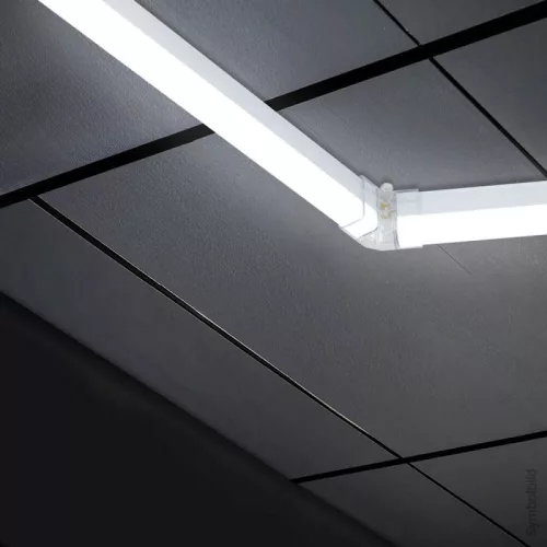 280W Hexagon hatszögletű LED dizájn lámpa szett választható színhőmérséklettel, 8 db hatszögből