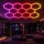 11 elemes prémium óriás MAGIC RGB Színes Hexagon LED lámpa szett Tuya Smart okostelefonos vezérléssel 13800 lumen
