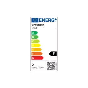 Kis gömb filament LED izzó G45 E27 200lm Hideg fehér