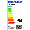 60W Square WOOD LED CCT mennyezeti lámpa távirányítóval, dimmelhető