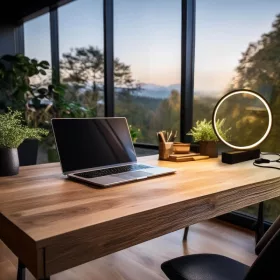 Asztali LED dizájn világítás 7W - Interior Light Ring