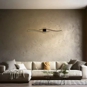 Modern LED dizájn fali lámpa 100cm - Meleg fehér