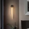 Modern LED fali lámpa fekete színben – 55 cm – melegfehér