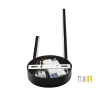Fekete LED dizájn fali lámpa 55 cm – meleg fehér fény – modern stílus