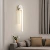 Modern fehér LED fali lámpa – 55 cm – melegfehér világítás