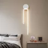 Letisztult dizájnú LED falilámpa – fehér – 55 cm – hangulatos fény