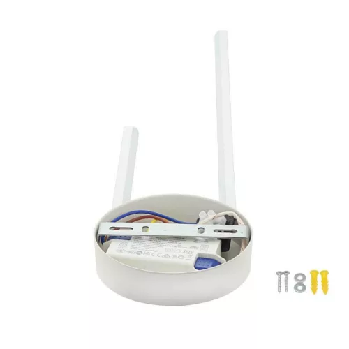 Fehér LED dizájn fali lámpa 55 cm – meleg fehér fény – letisztult stílus