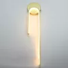 Arany LED dizájn fali lámpa 55 cm – meleg fehér fény – elegáns stílus