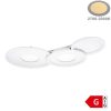 106W-os LED mennyezeti lámpa 100cm–Meleg fehér