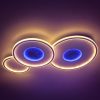 106W-os LED mennyezeti lámpa 100cm–Meleg fehér