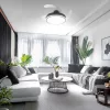 LED Mennyezeti Ventilátor Lámpa Távirányítóval 36W CCT Fekete
