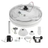 LED Mennyezeti Ventilátor Lámpa Távirányítóval 36W CCT Fehér