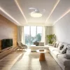 LED Mennyezeti Ventilátor Lámpa Távirányítóval 36W CCT Fehér