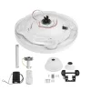 LED Slim Mennyezeti Ventilátor Lámpa Távirányítóval 36W CCT Fehér