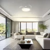 LED Slim Mennyezeti Ventilátor Lámpa Távirányítóval 36W CCT Fehér