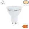 Spot LED izzó GU10 38° 7W 560lm Meleg fény
