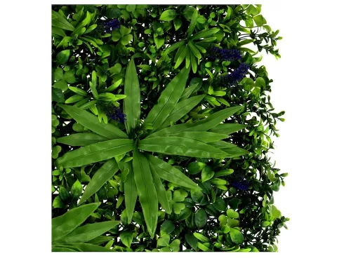Nortene Vertical Jungle műanyag zöldfal a dzsungel növényeivel (100×100 cm)