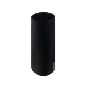   Derékszögben elforgatható GU10 Spotlámpa Henger, Fekete Alumínium