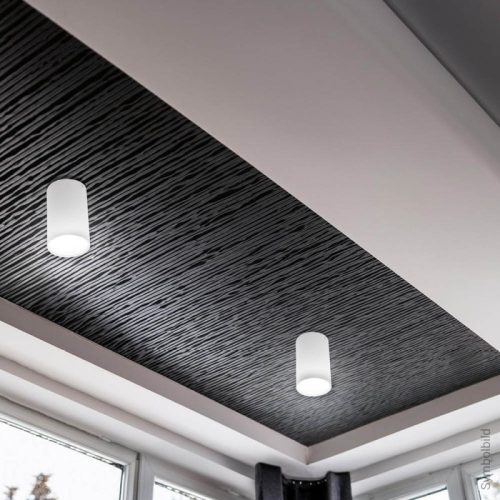 GU10 Spotlámpa Keret, Henger, Fehér Alumínium