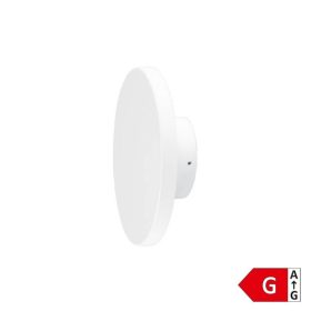   Optonica kerek fali lámpa 12W meleg fényű, alumínium, fehér