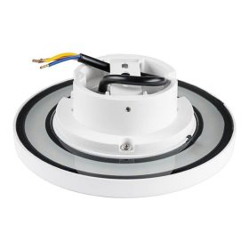   Optonica kerek fali lámpa 12W meleg fényű, alumínium, fehér