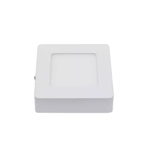 Falon kívüli LED panel 6W 480lm 2800K 120mm Négyzet