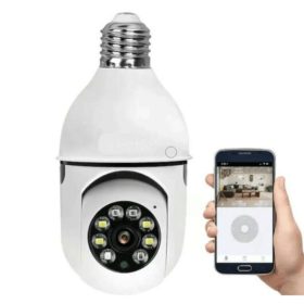 Betekerhető kamera E27-es foglalattal, Wi-Fi, HD, SMART