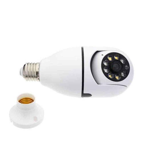 Betekerhető kamera E27-es foglalattal, Wi-Fi, HD, SMART