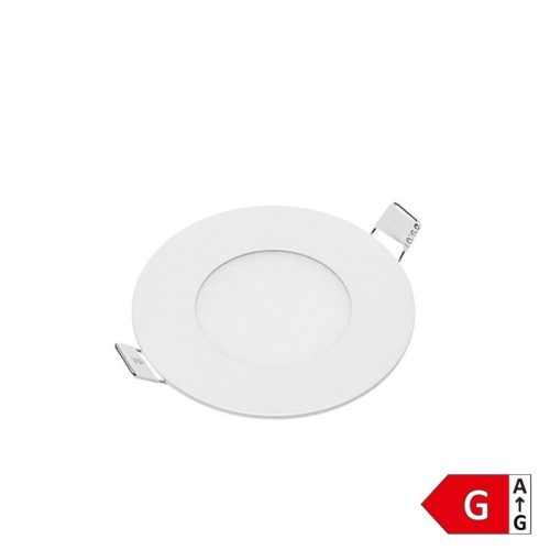 Optonica beépíthető LED panel 3W 150lm 6000K Ø85mm kör