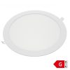 Optonica beépíthető LED panel 24W 1700lm 6000K Ø300mm kör