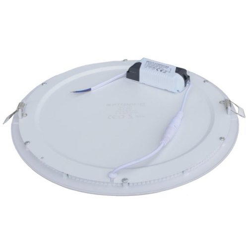 Optonica beépíthető LED panel 24W 1700lm 6000K Ø300mm kör