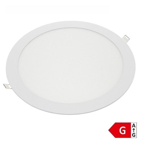 Optonica beépíthető LED panel 24W 1700lm 4500K Ø300mm kör