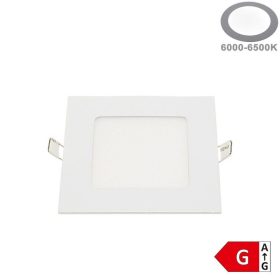   Beépíthető mini LED panel 6W 360lm 6000K 120x120mm IP20 négyzet - Optonica