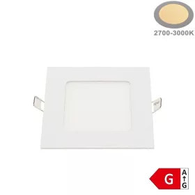 Beépíthető mini LED panel 6W 360lm 6000K 120x120mm IP20 négyzet - Optonica