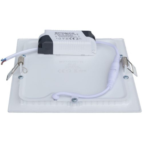 Beépíthető mini LED panel 6W 360lm 6000K 120x120mm IP20 négyzet - Optonica