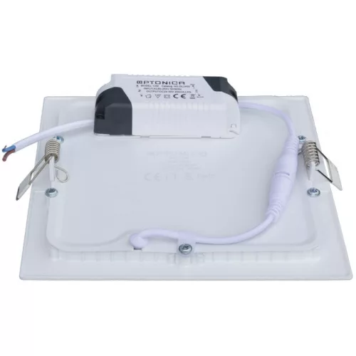 Beépíthető mini LED panel 6W 360lm 6000K 120x120mm IP20 négyzet - Optonica