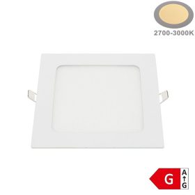   Beépíthető mini LED panel 12W 840lm 2800K 170x170mm IP20 négyzet - Optonica
