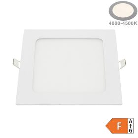 Beépíthető mini LED panel 18W 1350lm 6000K 225x225mm IP20 négyzet - Optonica