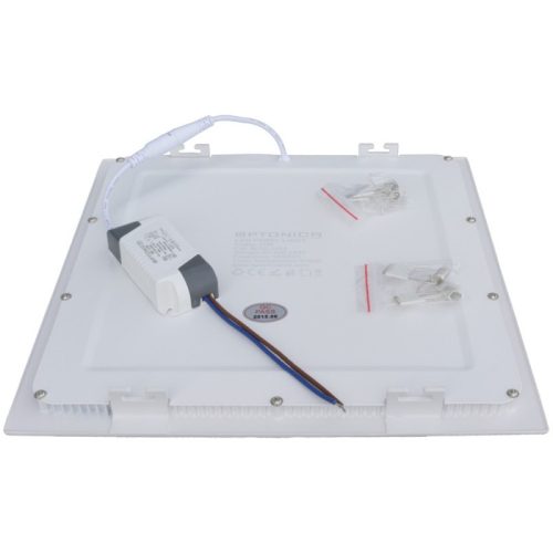 Beépíthető mini LED panel 24W 1700lm 2800K 300x300mm IP20 négyzet - Optonica