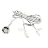 Bútorlapba Építhető Érintőkapcsoló és Dimmer 5A 12/24V (60W/100W) - Króm