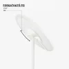 2 méter magas modern fehér RGB+CCT LED állólámpa mágneses távirányítóval