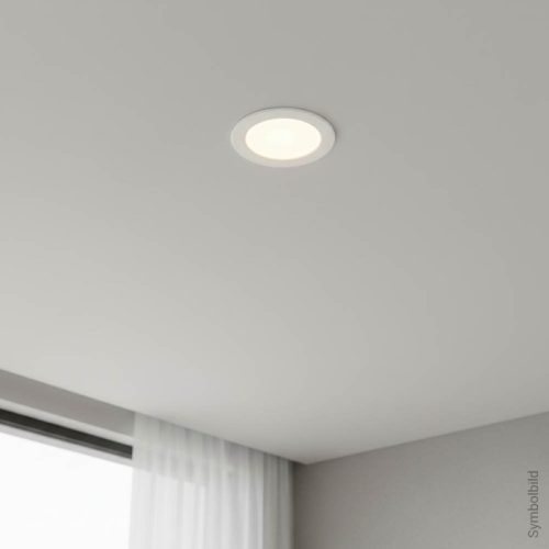 12W-os beépíthető kerek LED panel 950 lumen fényerővel és IP44-es vízállósággal