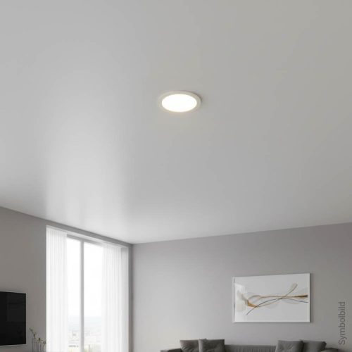 18W-os kerek, IP44 vízálló beépíthető LED panel állítható színhőmérséklettel