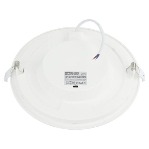 24W-os kerek, IP44 vízálló beépíthető LED panel állítható színhőmérséklettel