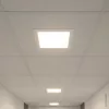 18W-os négyzet alakú, IP44 vízálló beépíthető LED panel állítható színhőmérséklettel