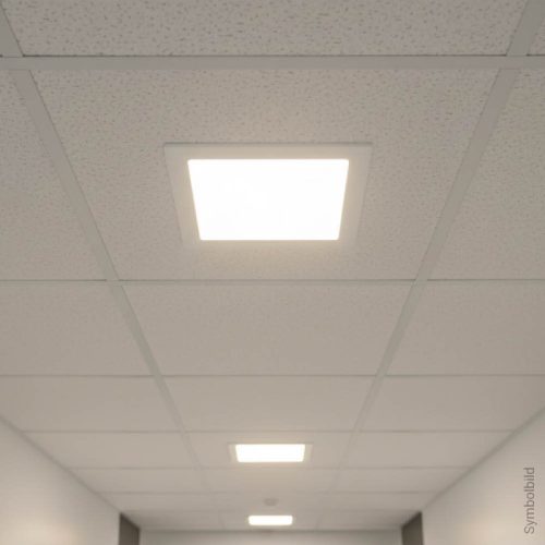 18W-os négyzet alakú, IP44 vízálló beépíthető LED panel állítható színhőmérséklettel