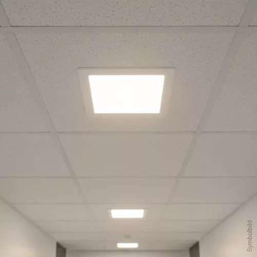 18W-os négyzet alakú, IP44 vízálló beépíthető LED panel állítható színhőmérséklettel