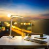 7W LED asztali lámpa – vezeték nélküli töltő – CCT színhőmérséklet állítás