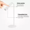 Multifunkciós LED asztali lámpa 3W – vezeték nélküli töltővel, USB kimenettel és érintésvezérléssel