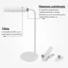 Multifunkciós LED asztali lámpa 3W – vezeték nélküli töltővel, USB kimenettel és érintésvezérléssel